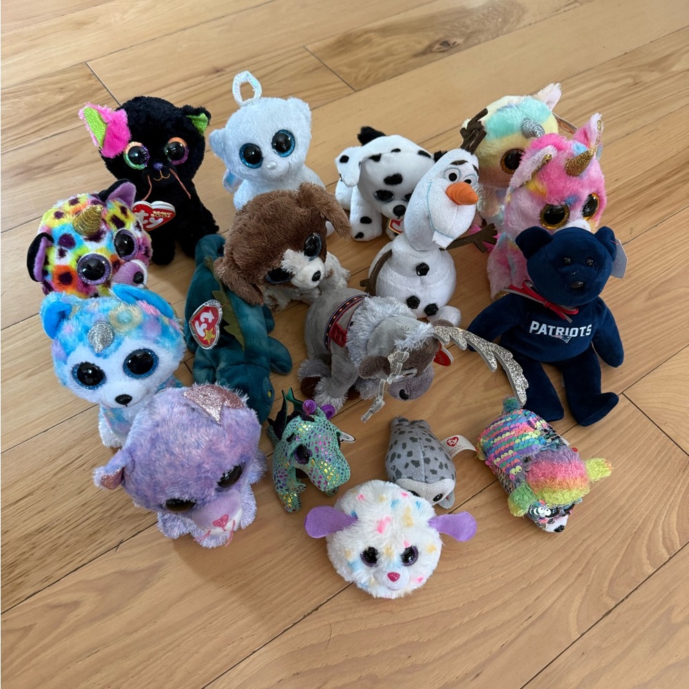 Ty Beanie Boo Plush Small Pets Collection - Multi-Color